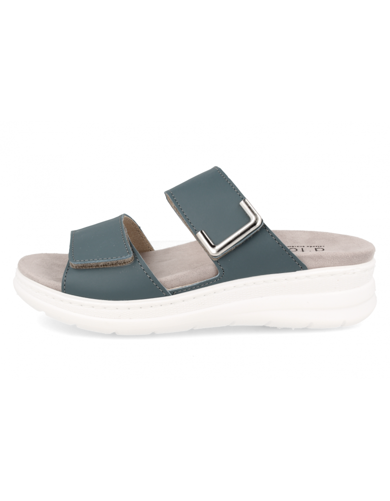 Comfortable sandal, with removable insole. Model ADEJE PETROLEO