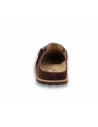 SILKE BROWN D&#39;TORRES, WOMEN&#39;S ANATOMICAL WINTER SLIPPERS IN IN & OUT LEATHER